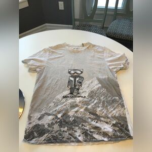 Karl Lagerfeld snowboard shirt